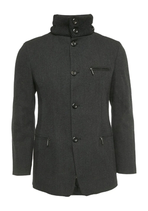 Emporio Armani Pre-Owned single-breasted coat - Grey