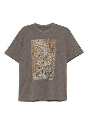 JNBY graphic-print T-shirt - Grey