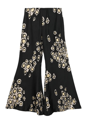 Cynthia Rowley Amalfi flared trousers - Black