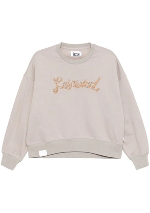 izzue Reserved sweatshirt - Neutrals