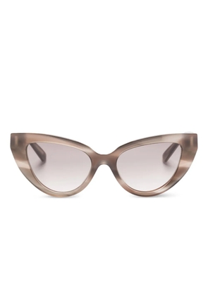 Dolce & Gabbana Eyewear cat-eye-frame sunglasses - Brown
