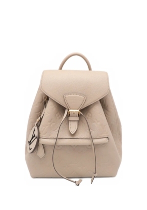 Louis Vuitton Pre-Owned Montsouris leather backpack - Neutrals