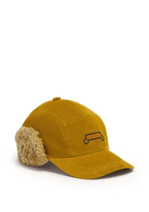 Marni brushed cap - Yellow