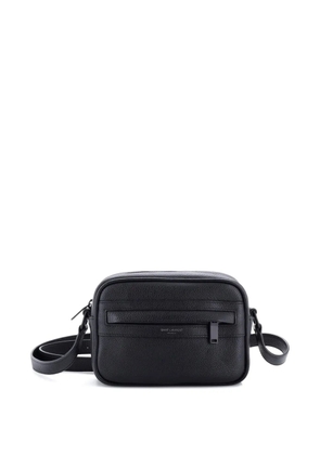 Saint Laurent Pre-Owned Camp Camera Bag Leather Mini crossbody bag - Black