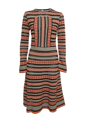Missoni Pre-Owned striped knit dress - Black
