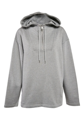 Kenzo Pre-Owned logo-print half-zip sweatshirt - Grey