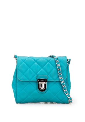 Prada Pre-Owned 2010-2025 Impuntu Tessuto Chain crossbody bag - Blue