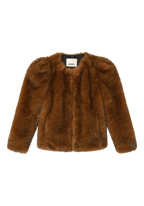 ISABEL MARANT Bahria puffed jacket - Brown