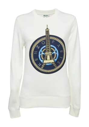 Kenzo Pre-Owned eiffel-tower printed sweatshirt - White