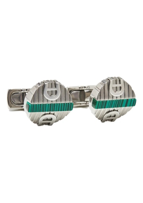 Aigner Vintage logo detail cufflinks - Silver