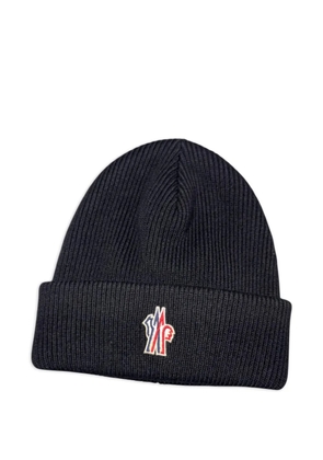 Moncler Grenoble embroidered logo hat - Black