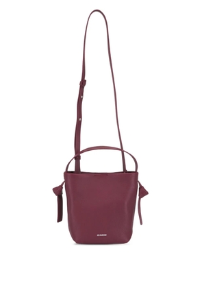 Jil Sander knot-detail shoulder bag - Red