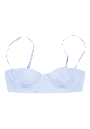 LA ROSE underwire-cup top - Blue