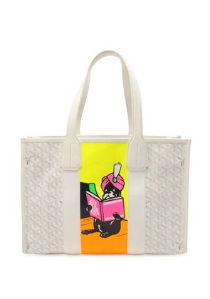 Goyard Pre-Owned 2010-2025 Goyardine Villette PM tote bag - White