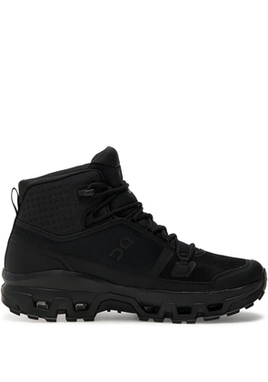 On Running logo-print sneakers - Black