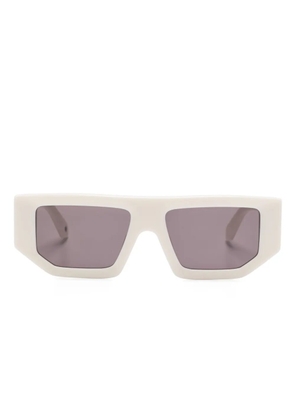 Off-White Eyewear logo-plaque sunglasses