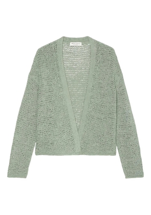 Marc O'Polo open-knit cardigan - Green