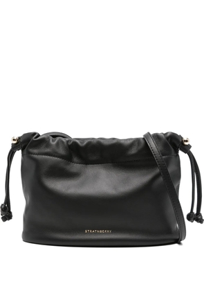Strathberry drawstring bucket bag - Black
