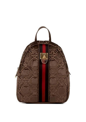 V°73 quilted backpack - Brown