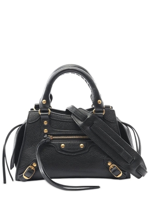Balenciaga Pre-Owned 2010-2025 Mini Grained Calfskin Neo Classic City satchel - Black