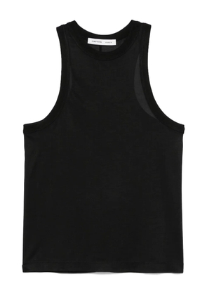 Carven silk tank top - Black