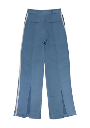 RHUDE Stadium contrasting-trim 'Blue/White' trousers