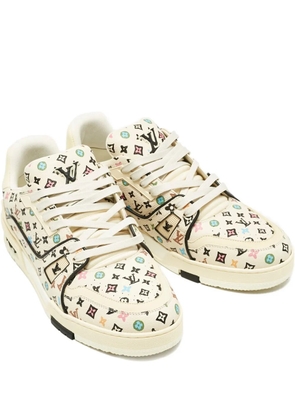 Louis Vuitton Pre-Owned x Tyler The Creator Monogram leather sneakers - Neutrals