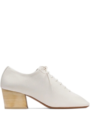 LEMAIRE 55mm Souris elongated-toe pumps - White