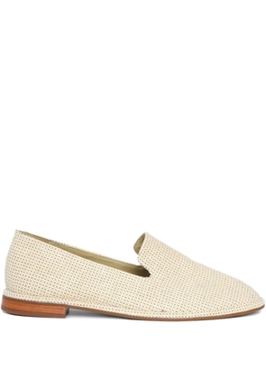 Sarah Chofakian Brunch woven loafers - Neutrals
