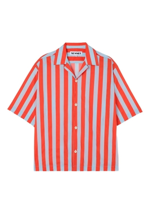 Sunnei stripe short-sleeve shirt - Red