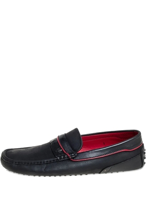 Tod's Vintage x Ferrari Gommino leather loafers - Black