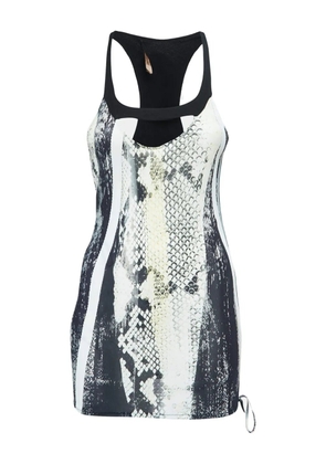 Roberto Cavalli Vintage pre-owned snakeskin-print top - White