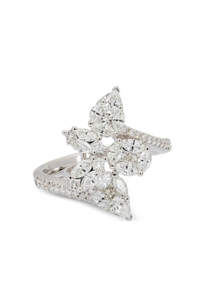 ZYDO 18K white gold diamond ring - Silver