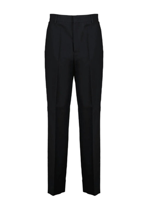 Moschino logo-trim trousers - Black