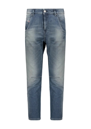 Diesel washed effect five-pocket jeans - Blue