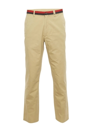 Carolina Herrera Vintage cotton trousers - Neutrals