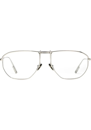 Gentle Monster Elephant 02 pilot-frame glasses - White