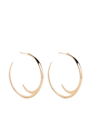 Shaun Leane large Talon Cat Claw hoop earrings - Gold
