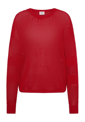 The Upside Fenway Sebastian crew-neck sweater - Red