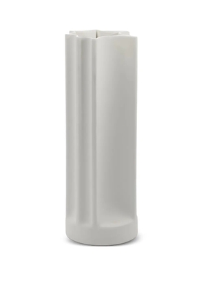 danese milano Bambú pleated star-shaped vase (32cm x 11cm) - White