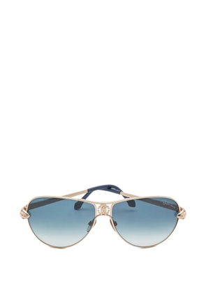 Roberto Cavalli 1990s gradient sunglasses - Blue