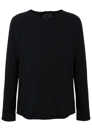Osklen raw-cut long-sleeve T-shirt - Black