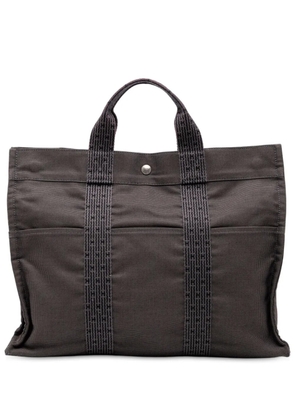 Hermès Pre-Owned 1990-2010 Canvas Herline MM tote bag - Grey