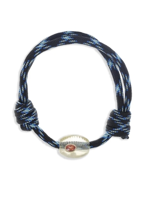 Dezso 18K rose gold Cowrie quartz and sapphire bracelet - Pink