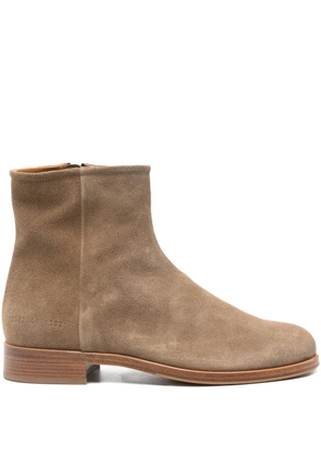 Common Projects suede ankle boots - Brown