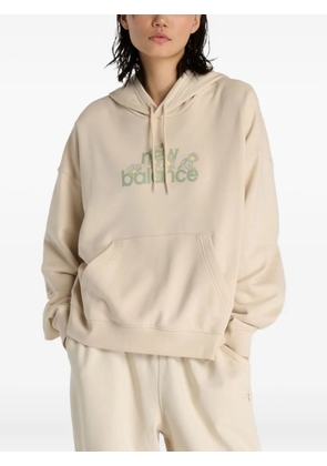 New Balance Flower hoodie - Neutrals