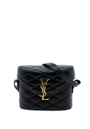 Saint Laurent Pre-Owned 2023 Quilted Lambskin Monogram June Box Bag crossbody bag - Black