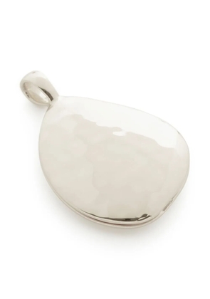 Monica Vinader Deia pebble locket - Silver