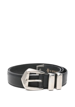 Versace Pre-Owned 1990s buckle belt - Black