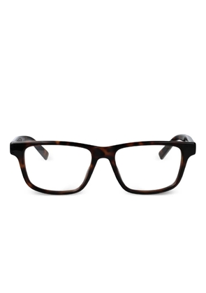 Gucci Eyewear rectangle-frame glasses - Brown